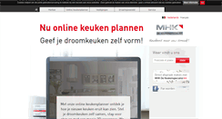 Desktop Screenshot of mhk.be