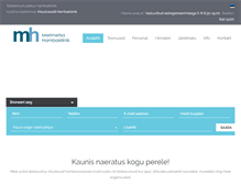 Tablet Screenshot of mhk.ee